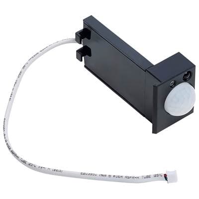 Satco Momentum - PIR Sensor for LED Connectable Linear Strip Fixtures - Side Mount - Black Finish...