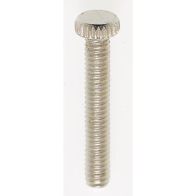 1''Knurled 8/32 Nickel Plated Sc