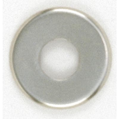 Satco 1-1/2'' Steel Check Ring Nickel - Nickel Plated by Satco