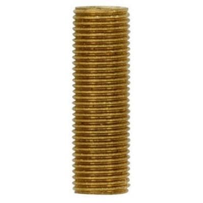 Satco 1-1/4'' 1/8 IP Solid Brass Nipple