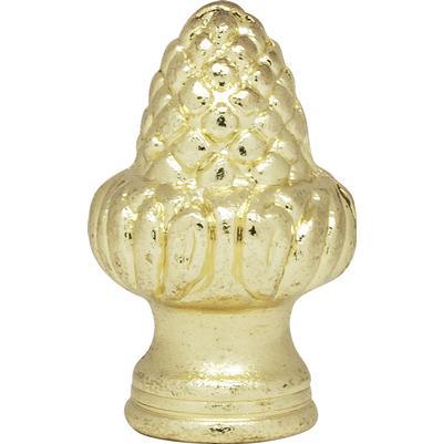 1-3/4'' Brass Finish Acorn Finial