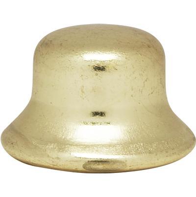 1/2'' Steel Finial Brass Finish