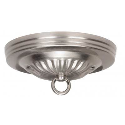 Satco Brushed Nickel Canopy Kit 1/8 Ch
