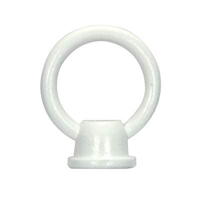 Satco 1-1/2'' White Die Cast Loop 1/8