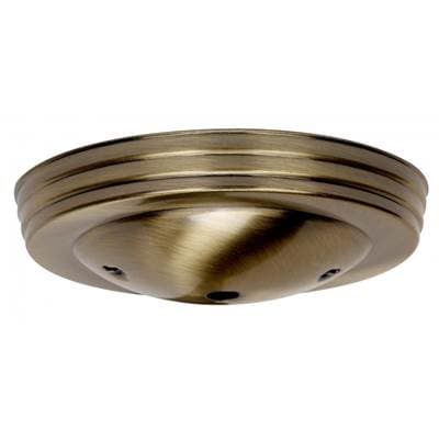 Satco Antique Brass Finish Mod Canopy 1/8 Ch 2