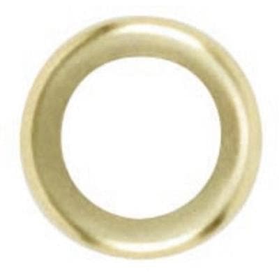 Satco 1-1/2'' Check Ring 1/4 - Brass Plated