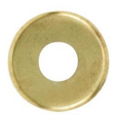 Satco 1-3/4'' Brass Check Ring B/L 1/8 - Burnished Lacquered