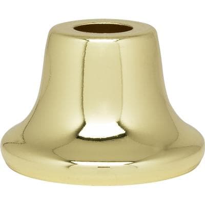 Satco 1 3/8'' Steel Neck 1/8 Slip PBL - Brass Plated