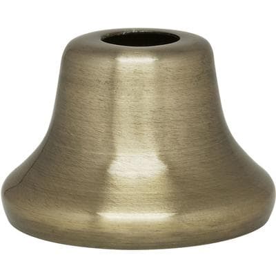 Satco 1 3/8'' Steel Neck 1/8 Slip Antique Brass Finish by Satco