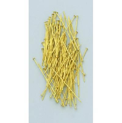 1-1/2'' Brass Finish Pins by Satco
