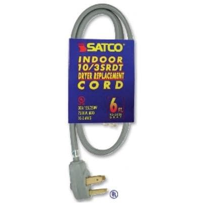 Satco 3 Ft 10-3 Srdt Gray Flat Range by Satco