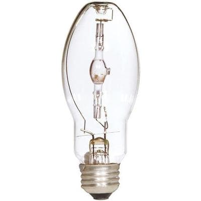 Satco 175 Watt - Metal Halide HID - Medium Base - ED17 - Clear - 65 CRI - 4000K