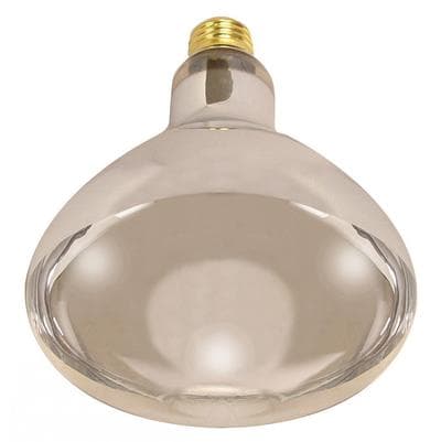 Satco 250R40/1 Clear HEAT LAMP - Clear Heat