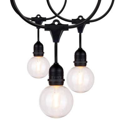 Satco 24FT/LED/SL/G25/822K/120V - Black by Satco
