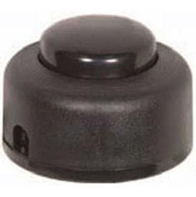 Satco Step On Switch with 15 Ft Spt-2 Black W