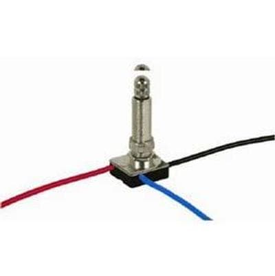 Satco Nickel Finish 3 Way Rotary Switch 1-1/8'' - Nickel Plated