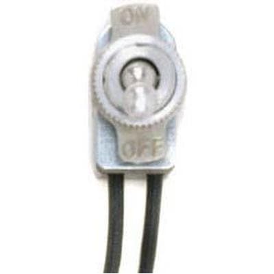 Satco Brass On-off Toggle Switch - Brass Plated