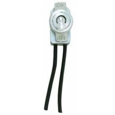 Satco Nickel On/off Toggle Switch - Nickel Plated