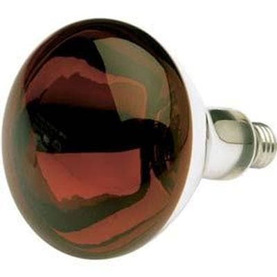 Satco 250R40/HR/TF Shatter Proof RED - Red Heat