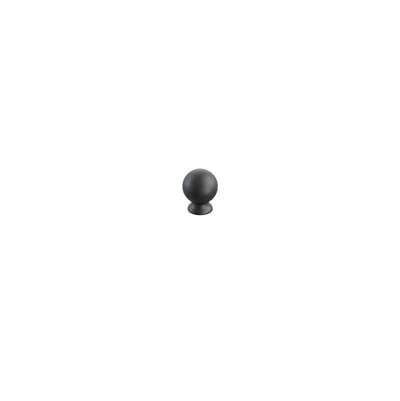 Schaub and Company Avenue, Cabinet Knob, Round, 1-1/4'' - Matte Black