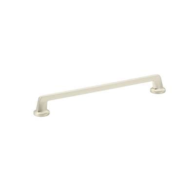 Schaub and Company Pull, Round Bases, Satin Nickel, 10'' Cc