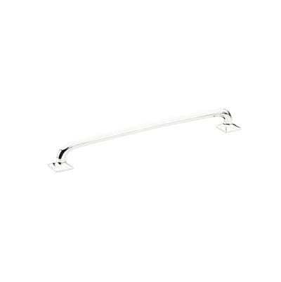 Schaub and Company Pull, Square Bases, Polished Chrome, 10'' Cc by Schaub And Company
