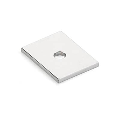 Schaub and Company Pub House, Backplate for Knob, Polished Chrome, 1'' by Schaub And Company