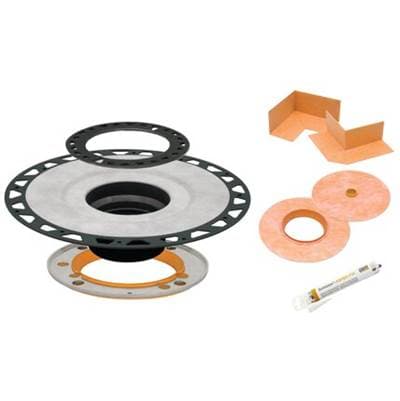 Schluter Kerdi-drain Adaptor Flange Kit 7-1/2'' Abs