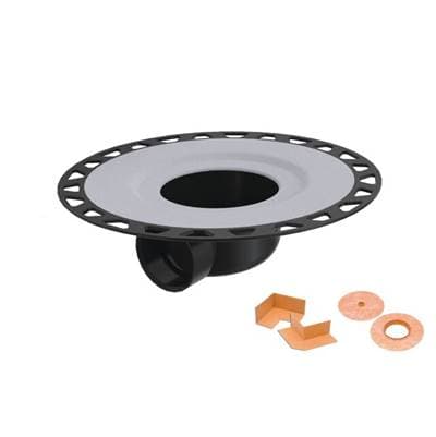 Schluter Kerdi-drain Abs Horiz Outlet - No Corners/seals