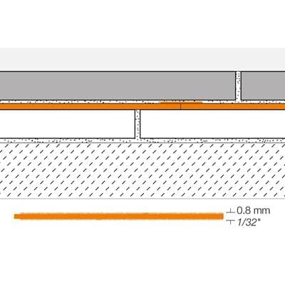 Schluter Refleece Roll 3'3'' X 98'5'' Equals 323 Sf