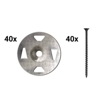 Schluter Kerdi-board 1-5/8'' Screws (40) Plus Washers (40)