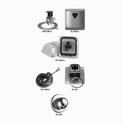 Sloan Mcr216 CP WALL MNT Shower System W/ac450
