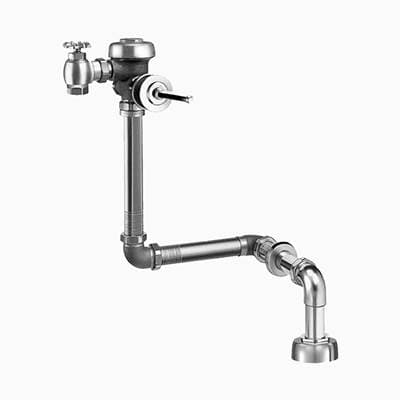 Sloan 142-1.28 3-3/4 LDIM DFB WB - Rough Brass by Sloan