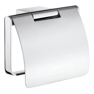 Smedbo Air Euro Tp Holder W/lid Pc - Polished Chrome by Smedbo