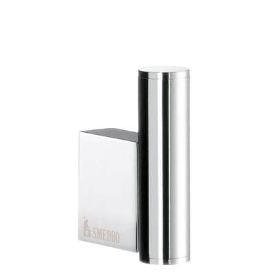 Smedbo Air Towel Hook 1 7/8'' Pc - Polished Chrome by Smedbo