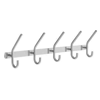 Smedbo Rack 5 Hook Brushed Stainless Steel by Smedbo
