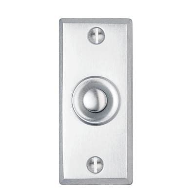 Smedbo Door Bell - Brushed Chrome