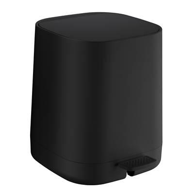 Pedal Waste Bin-Soft Close- Matte Black by Smedbo