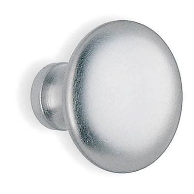 Smedbo Plain Round Knob 1 1/2'' Bc. - Brushed Chrome