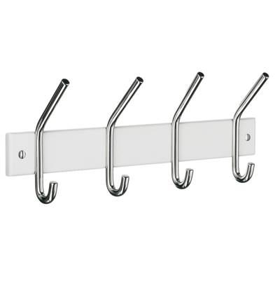 BESLAGSBODEN Coat and Hat Rack, Quadruple by Smedbo