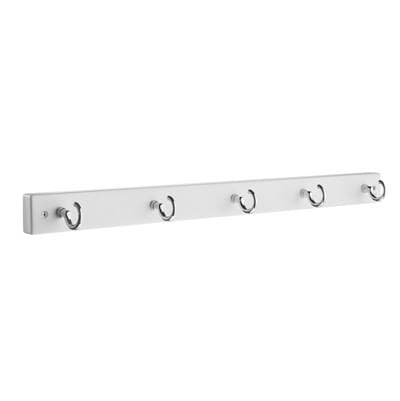 Smedbo Rack 5 Hook Polished Chrome/white Mdf by Smedbo