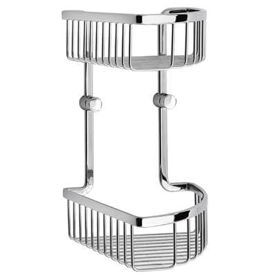 Smedbo Double Shower Basket by Smedbo