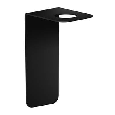 Smedbo Black Self-adhesive Bracket for Hand Soap/shampoo/conditioner/bodywash - Matte Black