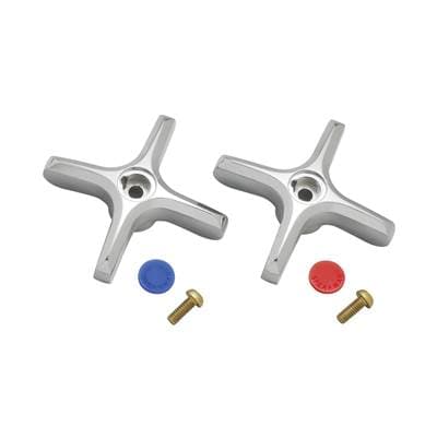 Speakman Commander Cross Handle Set - Polished Chrome