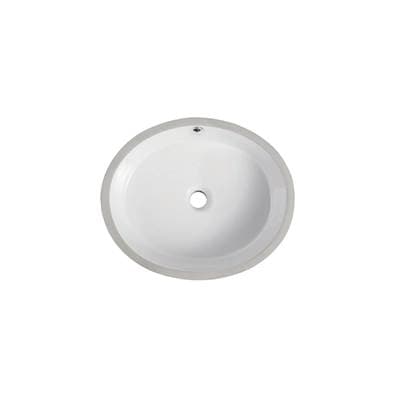 Speakman Westmere Oval Undermount Sink Center Drain - Vitreous China by Speakman