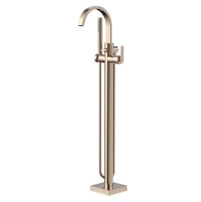 Speakman Free Standing Roman Tub Faucet with Flat Lever Handle BBZ - Brushed Bronze