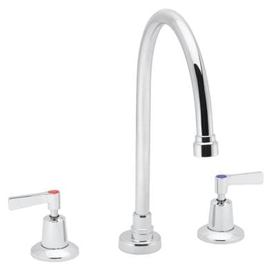 Speakman Commander 8 In. Gooseneck Widespread Lavatory Faucet - Polished Chrome by Speakman