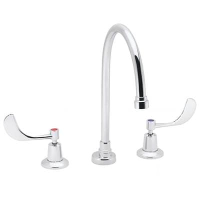 Speakman Commander 8 In. Gooseneck Widespread Lavatory Faucet - Polished Chrome by Speakman
