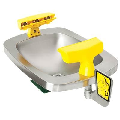 Speakman Select Series Eye And Face Wash Stainless Steel Bowl Wall Mount System