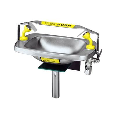Speakman Select Series Eyewash Stainless Steel Bowl Wall Mount System